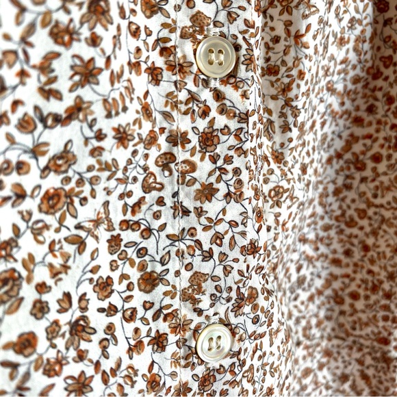 DÔEN Meadow Dress in Sienna Champignon Floral - Picture 11 of 15